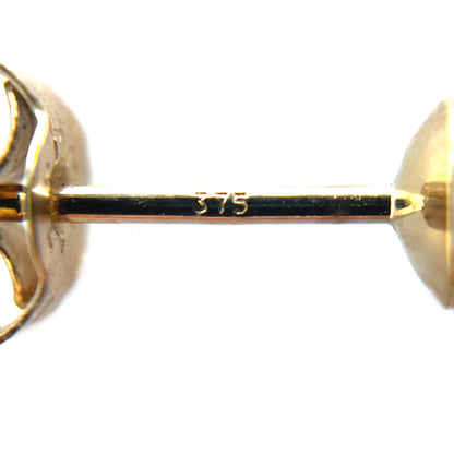 9ct Yellow Gold Akoya Pearl Stud Earrings (7-7.5mm)