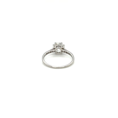 18ct White Gold Diamond Solitaire Ring
