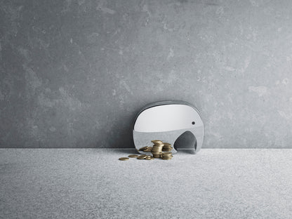 Stainless Steel Moneyphant Money Bank