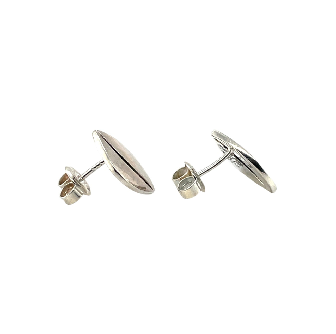 Silver Leaf Earrings