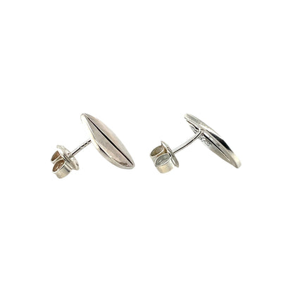 Silver Leaf Earrings