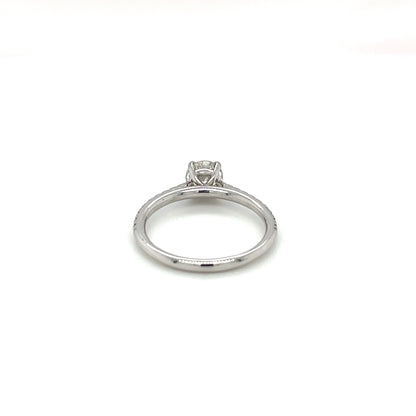 Platinum Diamond Solitaire Ring