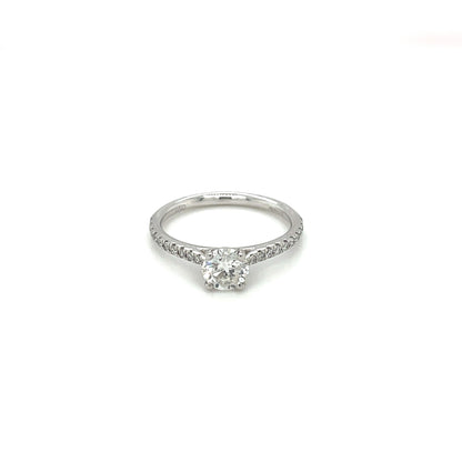 Platinum Diamond Solitaire Ring