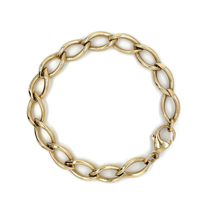 9ct Yellow Gold Echo Bracelet