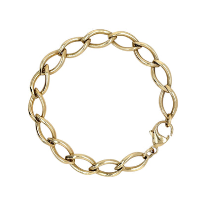 9ct Yellow Gold Echo Bracelet (7.5")