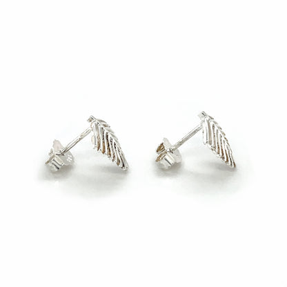 Silver Leaf Earrings