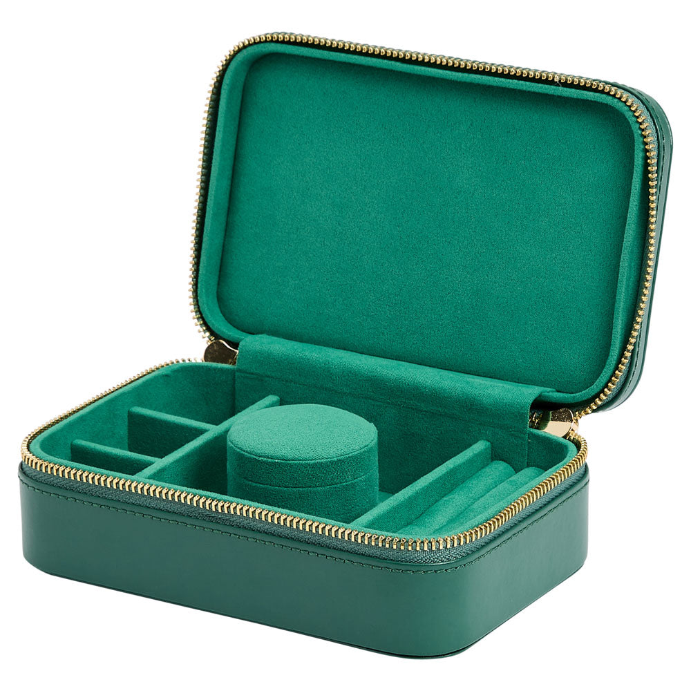 Wolf 1834 Sophia Travel Zip Case (Forest Green)
