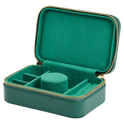 Wolf 1834 Sophia Travel Zip Case (Forest Green)
