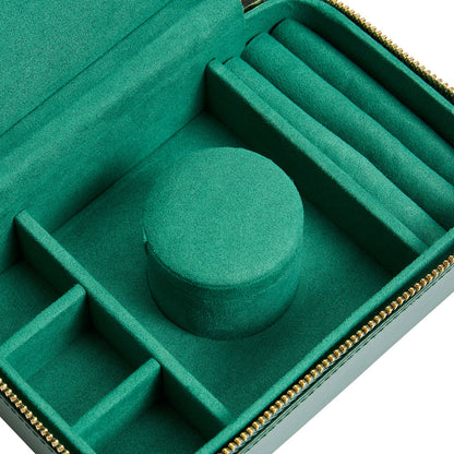 Wolf 1834 Sophia Travel Zip Case (Forest Green)