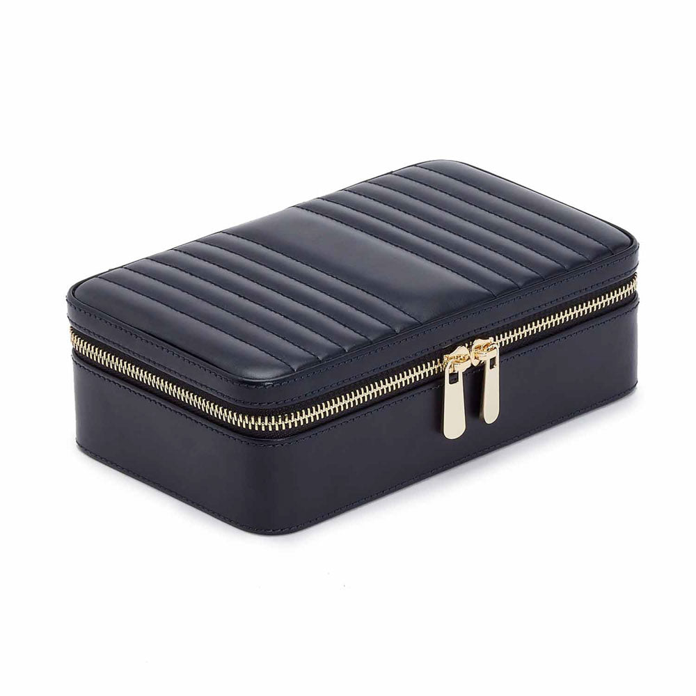 Wolf 1834 Maria Medium Zip Case (Navy)