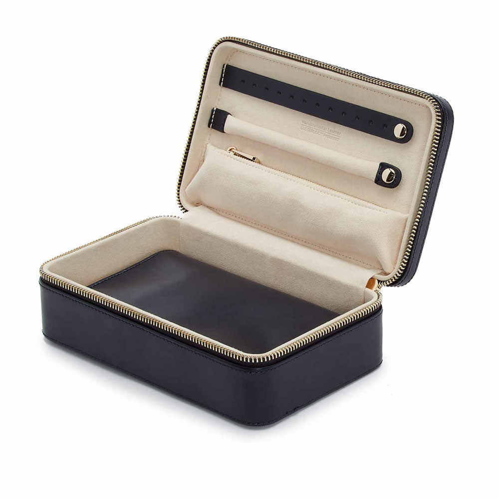 Wolf 1834 Maria Medium Zip Case (Navy)