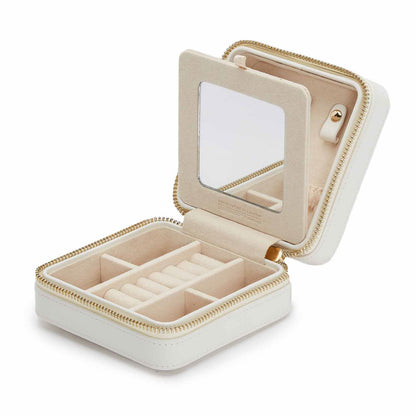 Maria Small Zip Case (White)