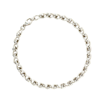Silver Florentine Bracelet (8")