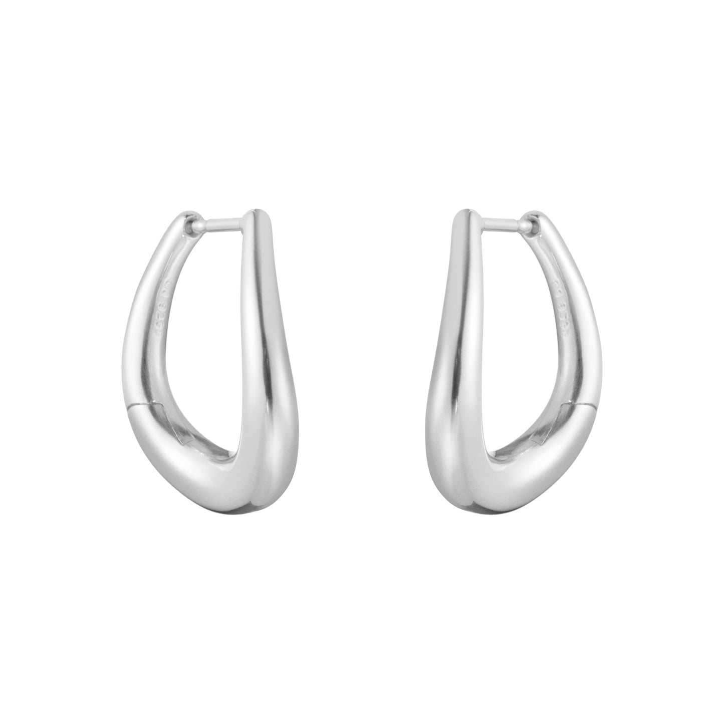 Silver Offspring Medium Hoop Earring