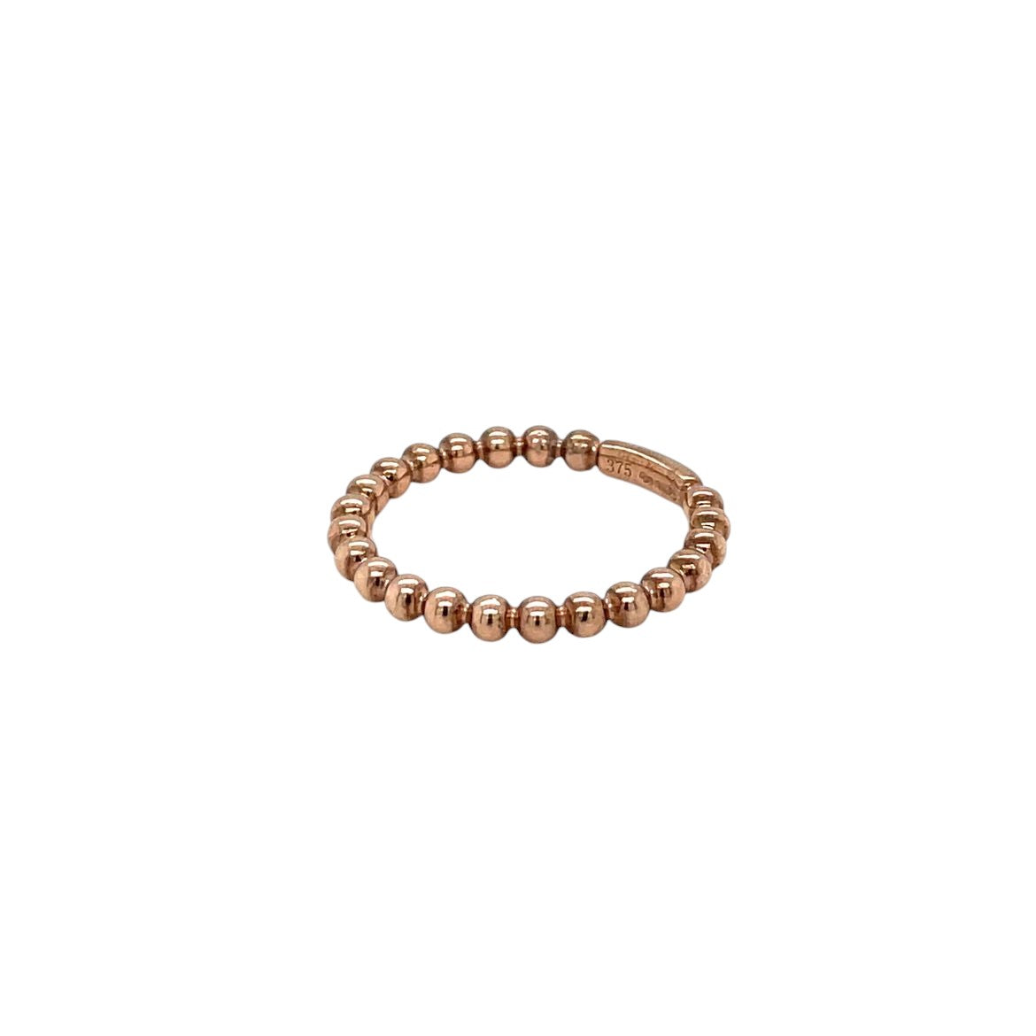 9ct Rose Gold Stacking Ring (N)