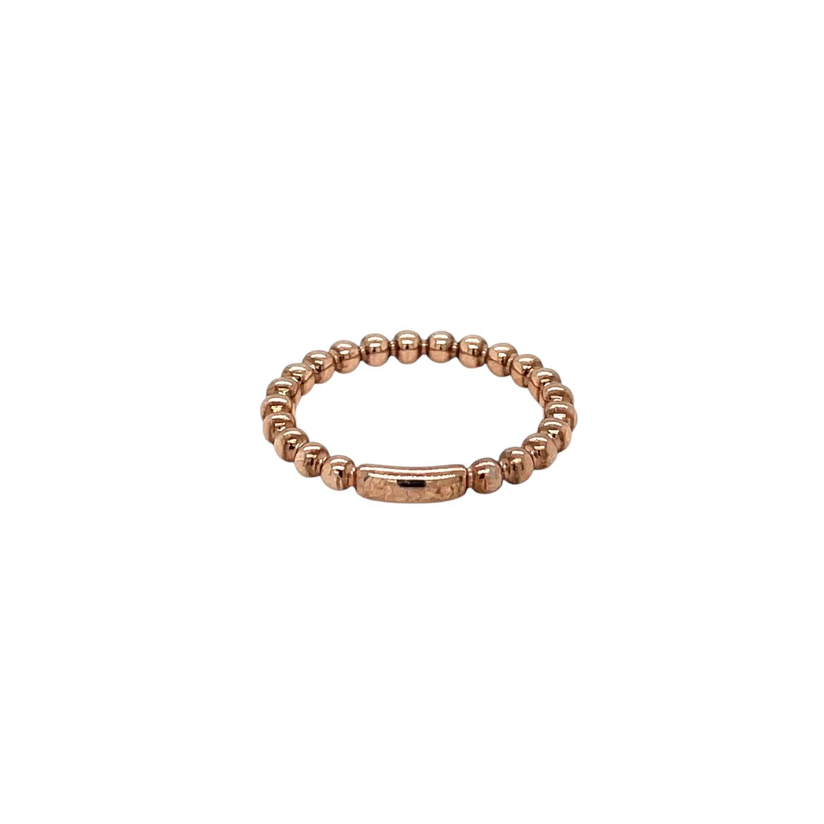9ct Rose Gold Stacking Ring (N)