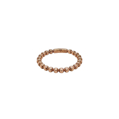 9ct Rose Gold Stacking Ring (N)
