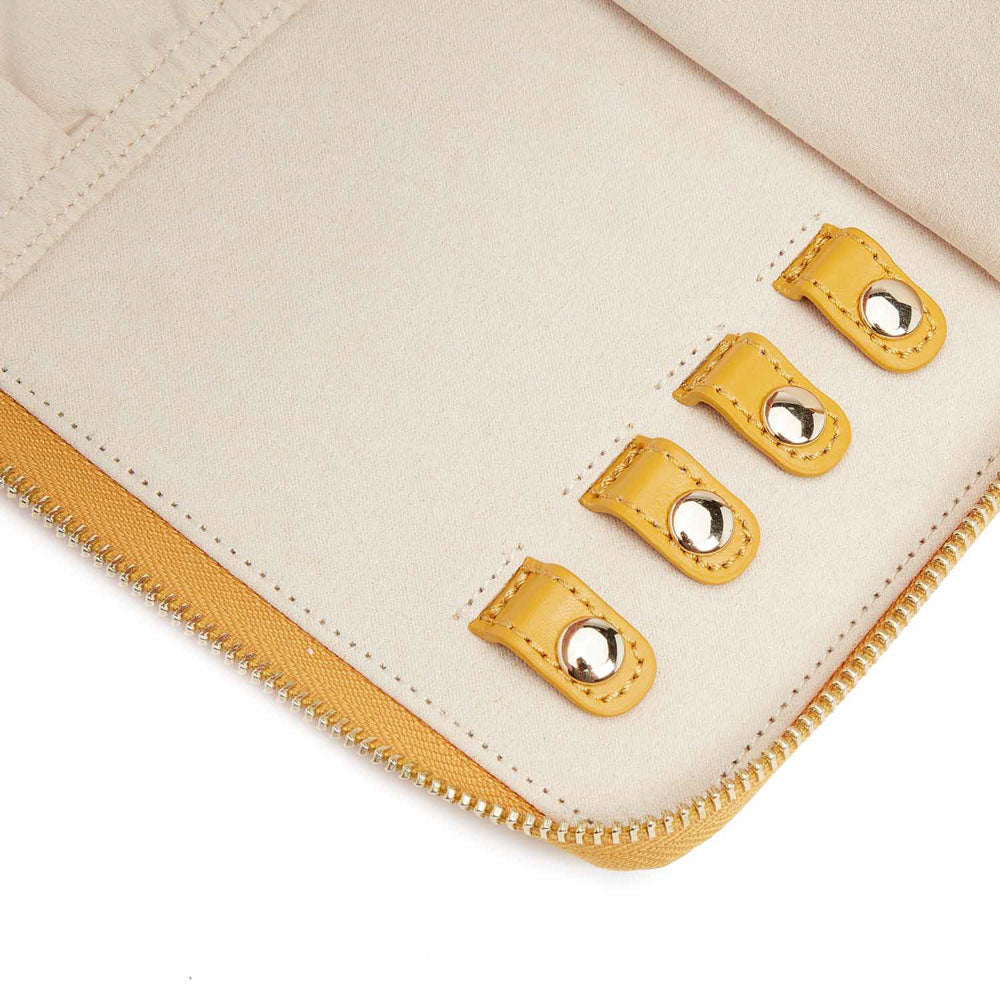 Wolf 1834 Maria Jewellery Portfolio (Mustard)