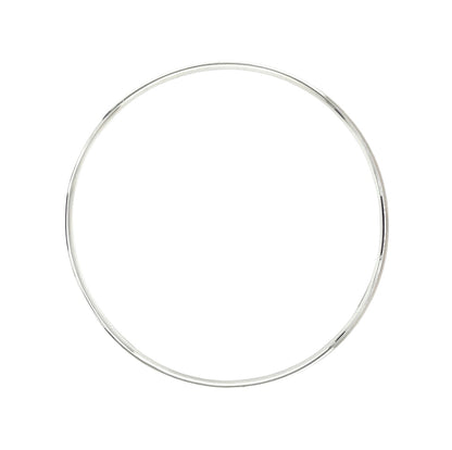 Silver Thin Court Bangle