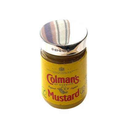 Hallmarked Silver Colman's Mustard Pot Lid 100g
