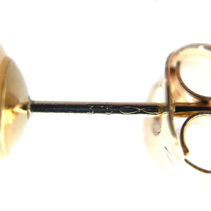 9ct Yellow Gold 9mm Freshwater Pearl Stud Earrings