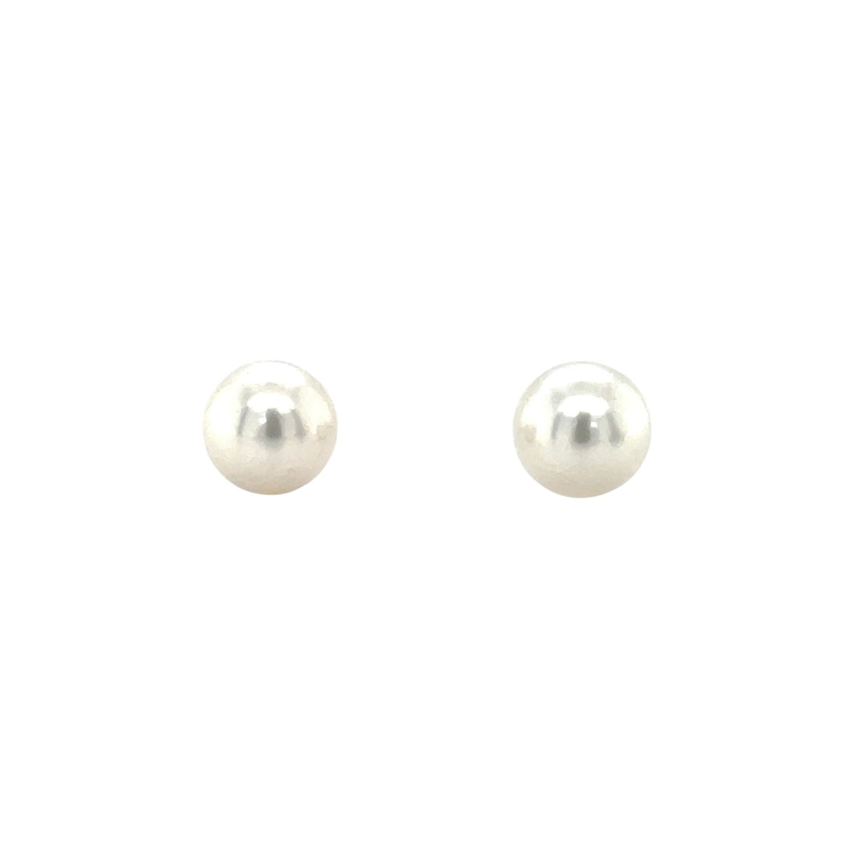 9ct Yellow Gold Freshwater Pearl Stud Earrings (8-8.5mm)