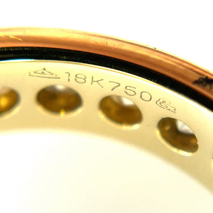 18ct Yellow Gold Diamond Full Eternity Ring