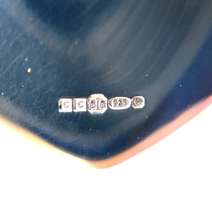 Silver Engraved Heart Locket Pendant