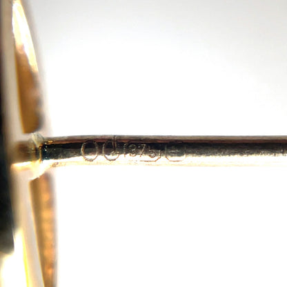 9ct Yellow Gold Opal Earrings