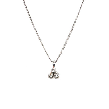 18ct White Gold Diamond Pendant