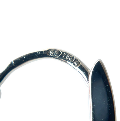 18ct White Gold Aquamarine & Diamond Drop Earrings