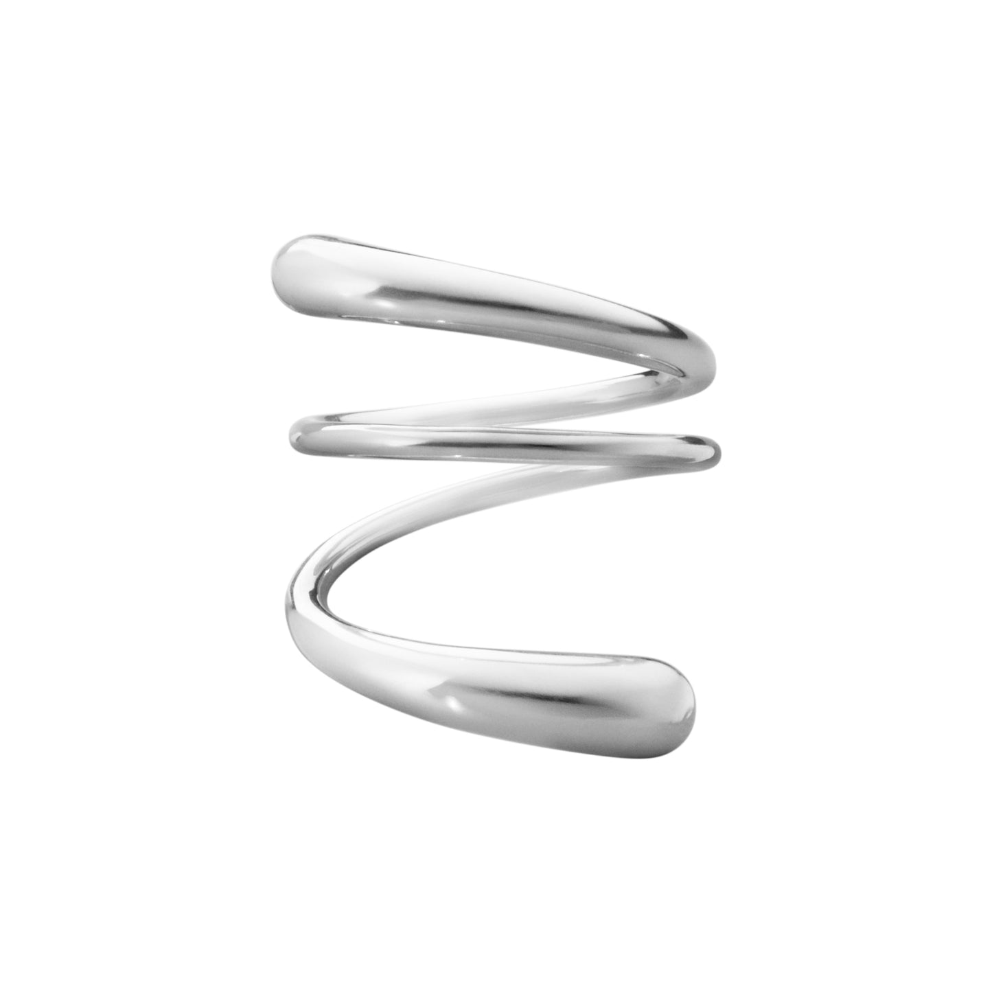 Silver Mercy Twist Ring (54   N)