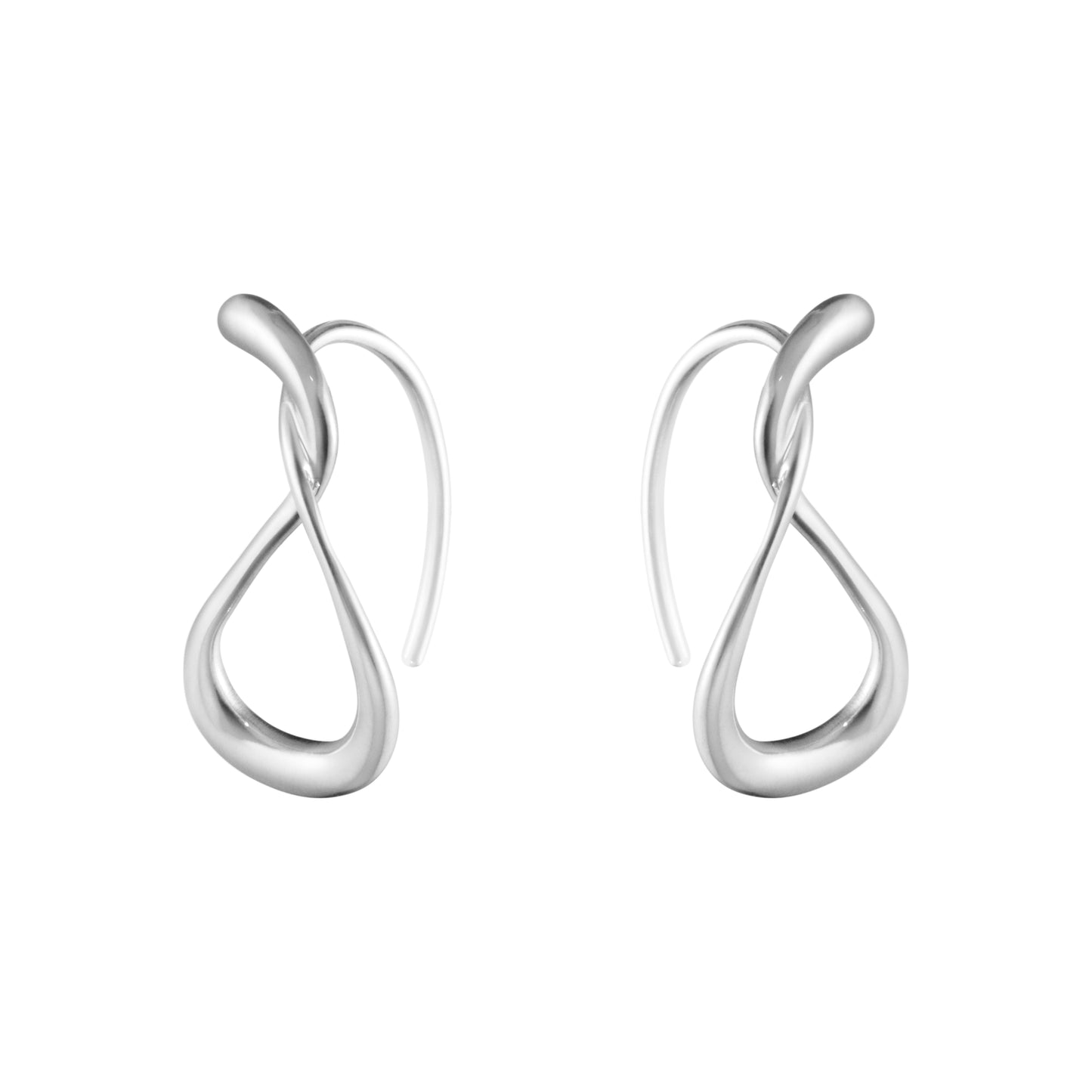 Silver Mercy Earhoop (Small)