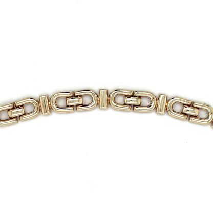 9ct Yellow Gold Greek-Link Necklace