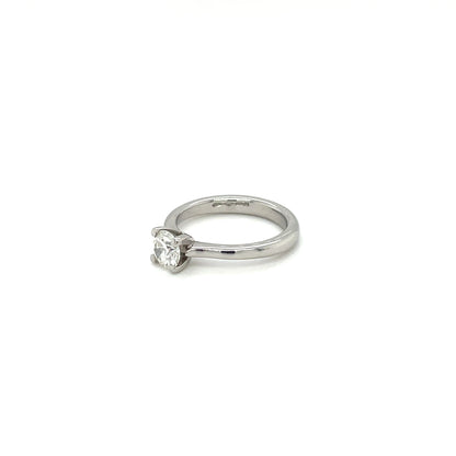 Platinum Diamond Solitaire Ring