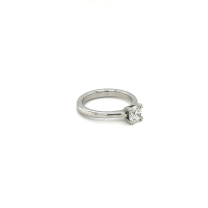 Platinum Diamond Solitaire Ring