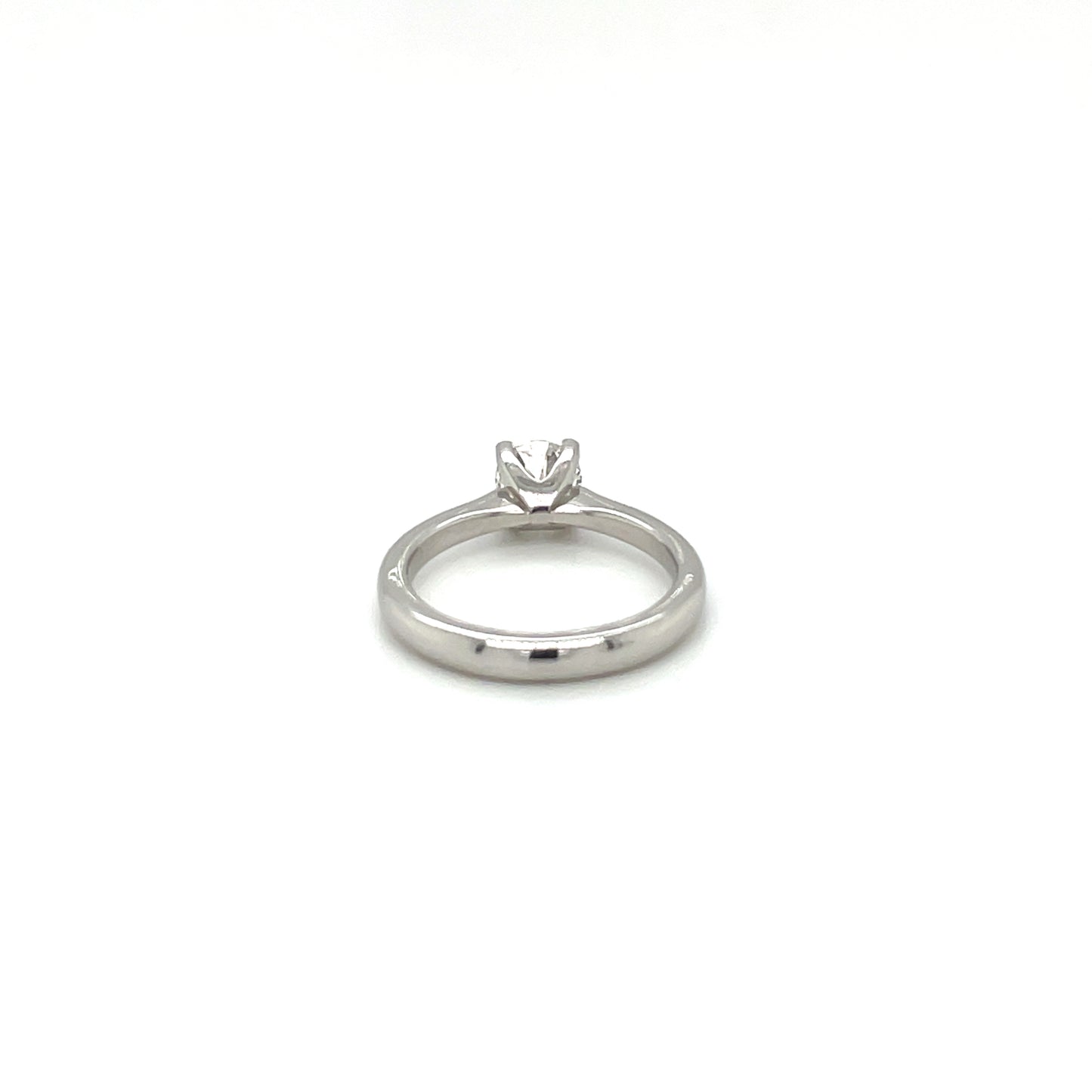 Platinum Diamond Solitaire Ring