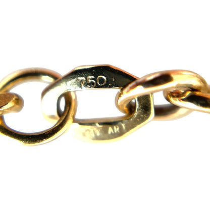 18ct Yellow Gold Filed Curb Chain (24")