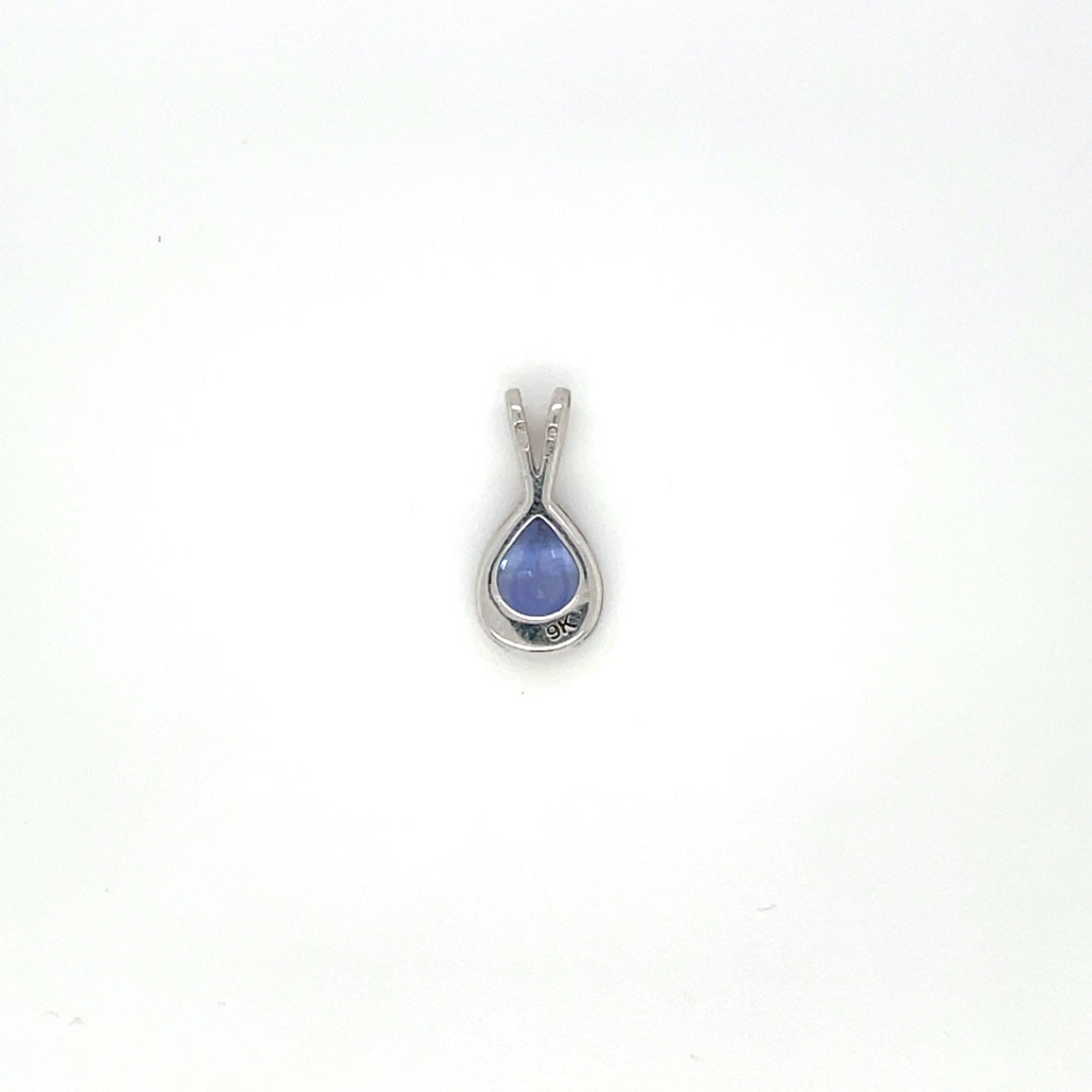 9ct White Gold Tanzanite Pendant