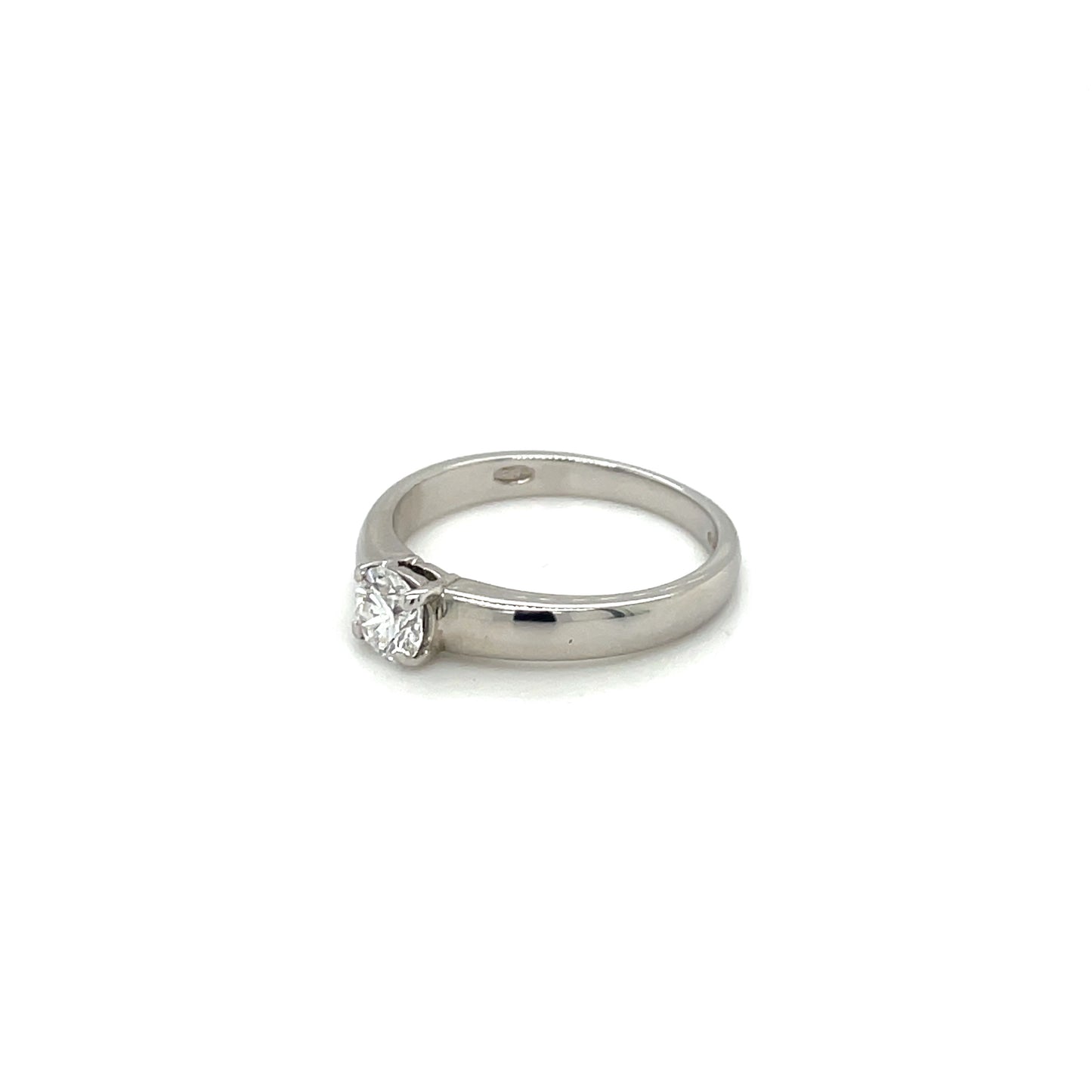 Platinum Diamond Solitaire Ring