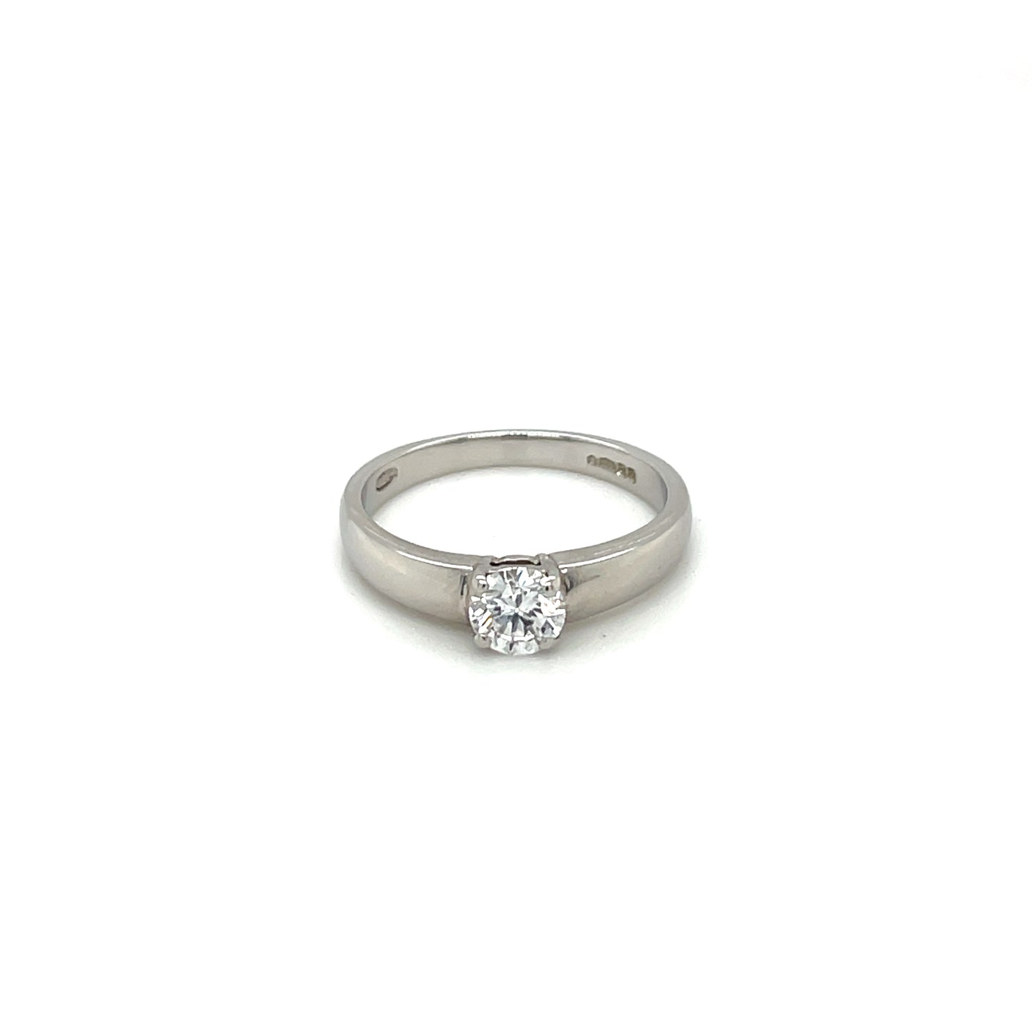 Platinum Diamond Solitaire Ring
