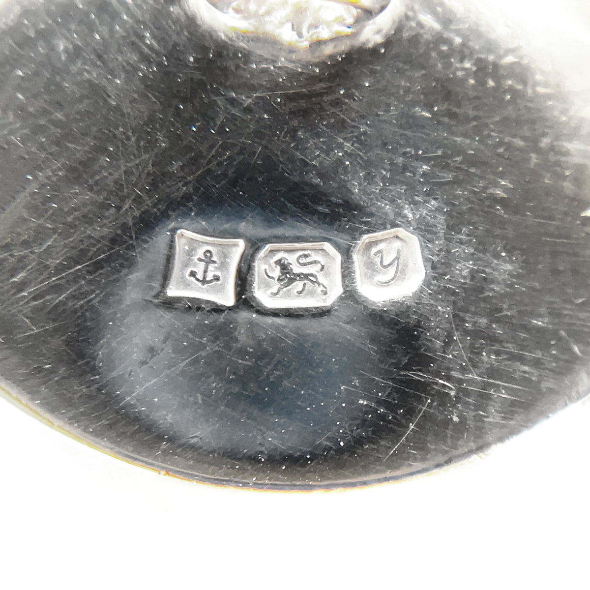 Silver Set of Round Shirt Buttons (x5)