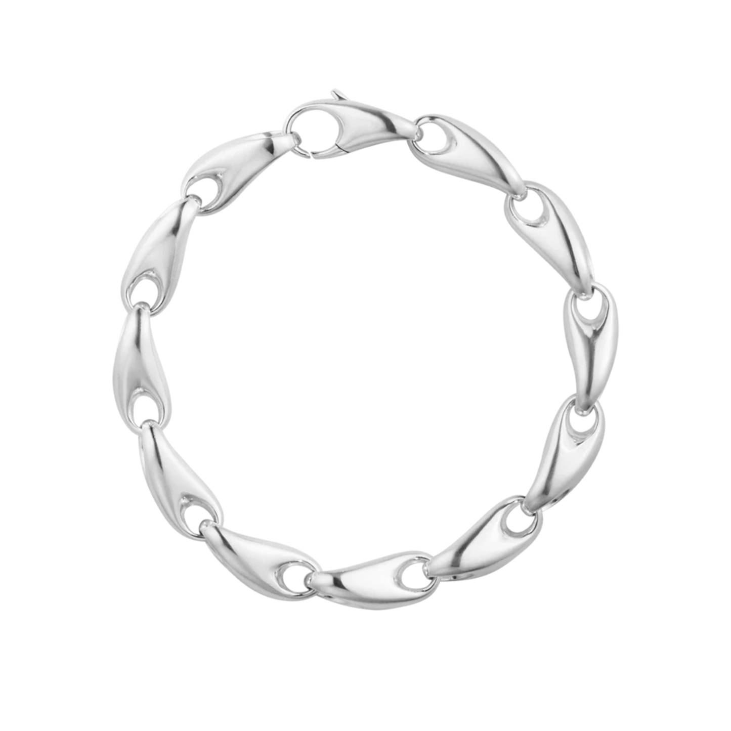 Georg Jensen Reflect Silver Bracelet (M)