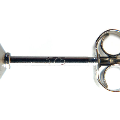 9ct White Gold Akoya Pearl Stud Earrings (8-8.5mm)