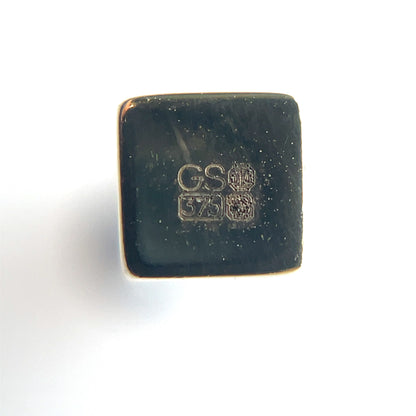 9ct Yellow Gold & Diamond Gold Bar Pendant & Chain