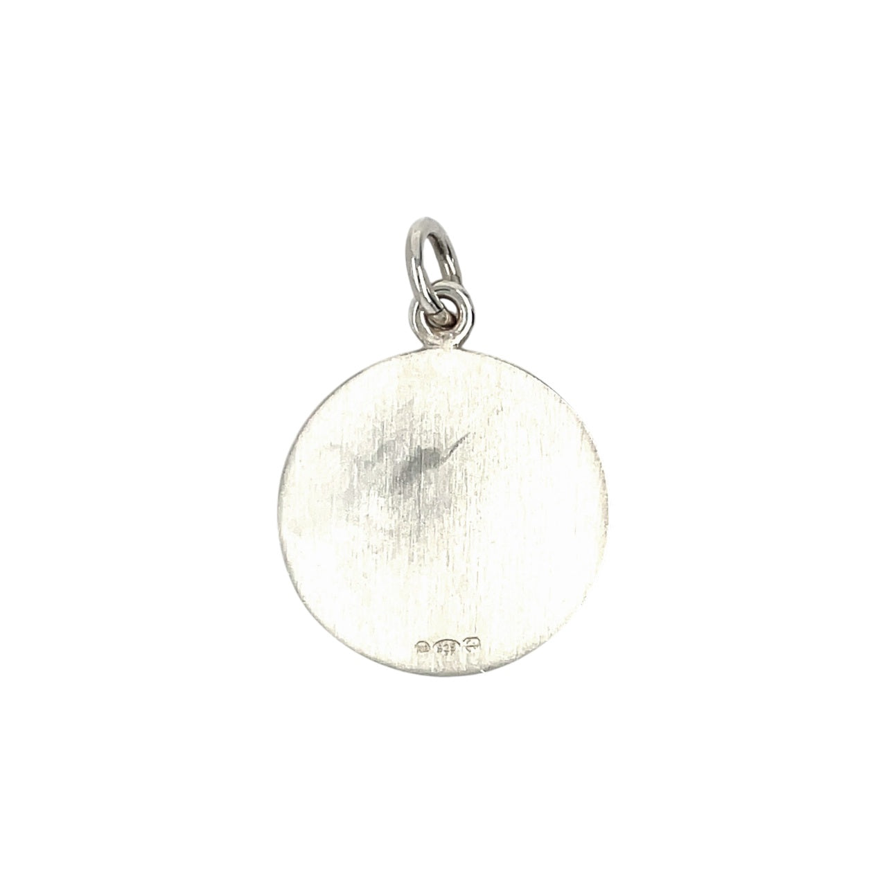 Silver Aries Zodiac Pendant (22mm) & Chain (16-18")