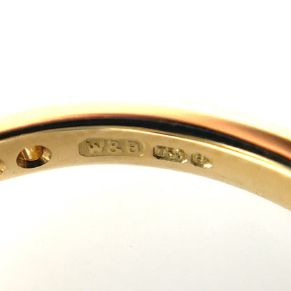 18ct Yellow Gold Diamond Solitaire Twist Ring