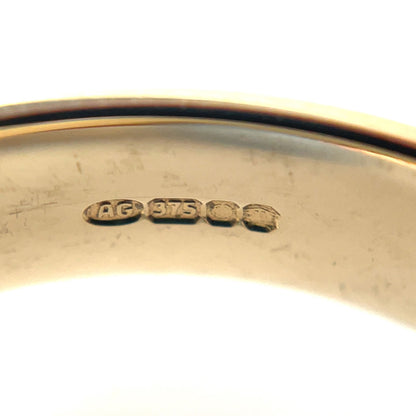 9ct Yellow Gold Traditional Court 5mm Wedding Band