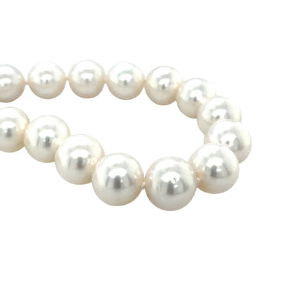 9ct Yellow Gold Freshwater Pearl Necklace (18")