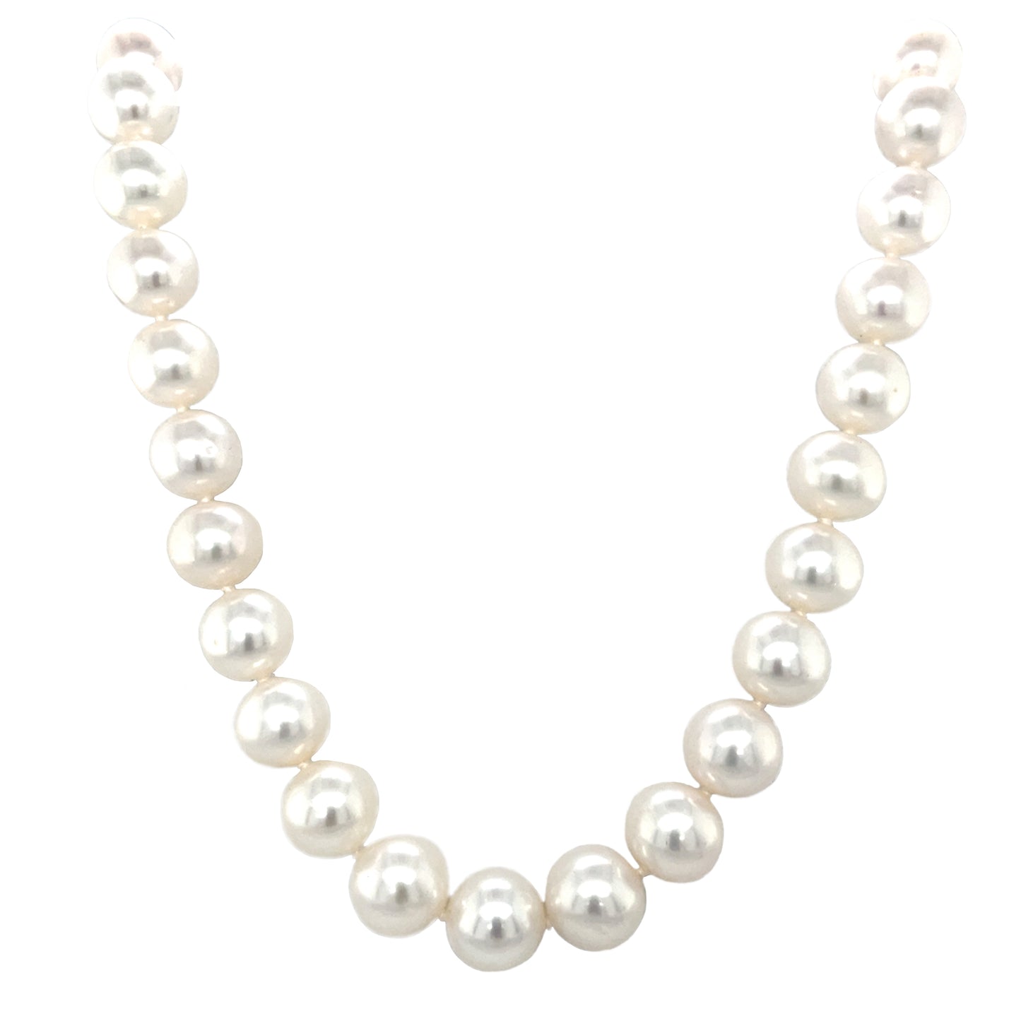 9ct Yellow Gold Freshwater Pearl Necklace (18")